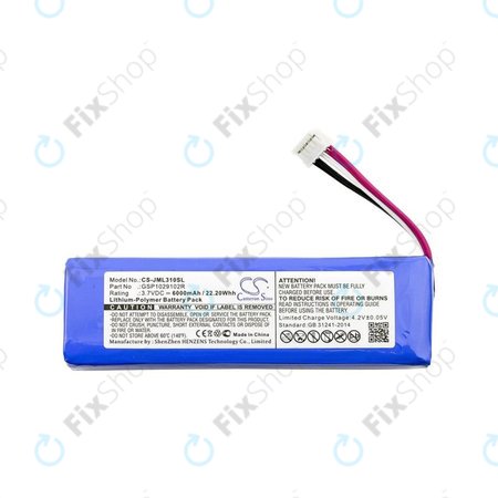 Battery για JBL Charge 2 | Charge 2+ | Charge 3 (2015) | Li-Pol | 6000mAh | HQ