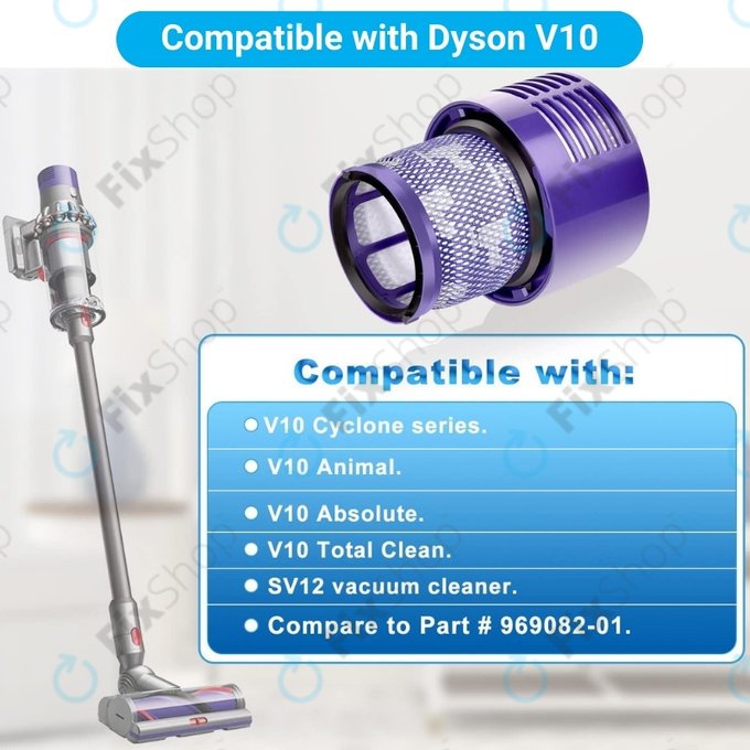 Φίλτρο Σκόνης για Dyson V10