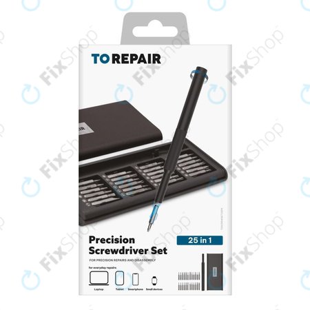 SBS - Σετ κατσαβιδιών ακριβείας με μαγνητική λαβή 25σε1