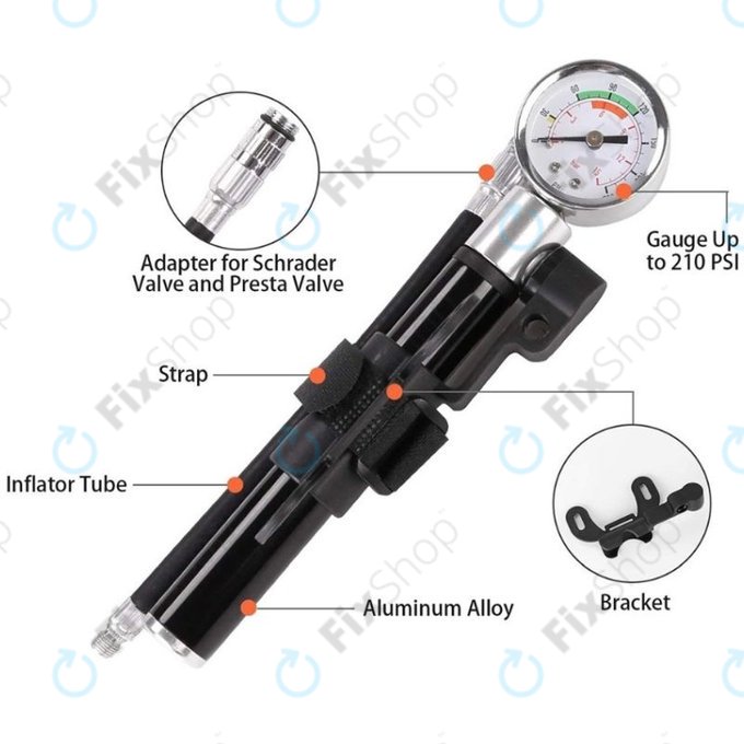 Αντλία με Πιεσόμετρο