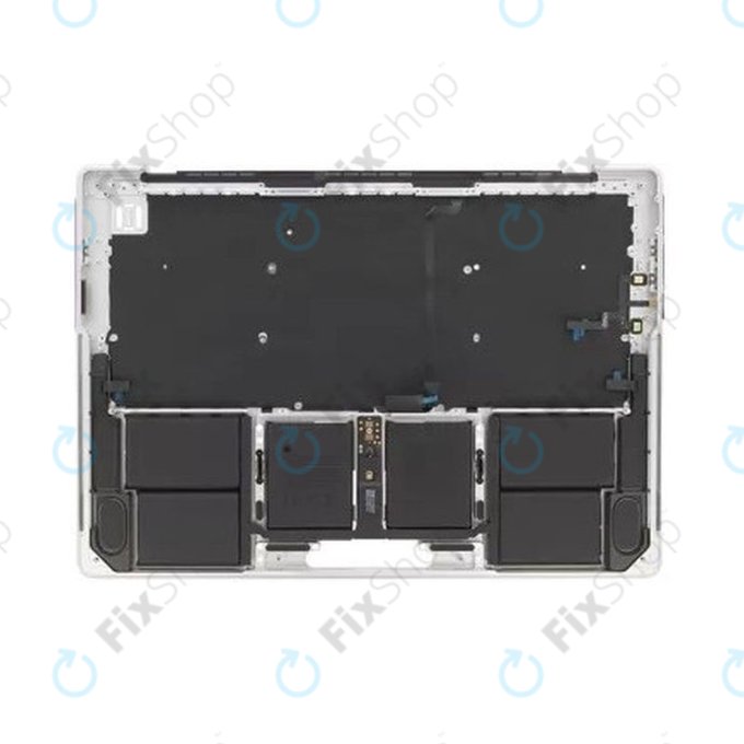 Άνω πλαίσιο πληκτρολογίου για MacBook Pro 14", A3185 (2024), με πληκτρολόγιο US και μπαταρία, Silver, 661-50211, Genuine Apple