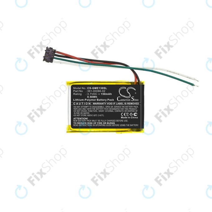 Battery για Garmin 3LA037240 | Edge 130 | 361-00086-02 | 150mAh | HQ