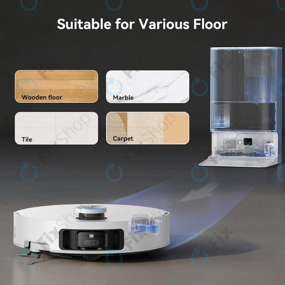 Πλαϊνή βούρτσα, 2 τεμ. για Xiaomi Dreame X50 Ultra, X40 Ultra, L40 Ultra, L40s Pro Ultra, Mova V50 Ultra, P60