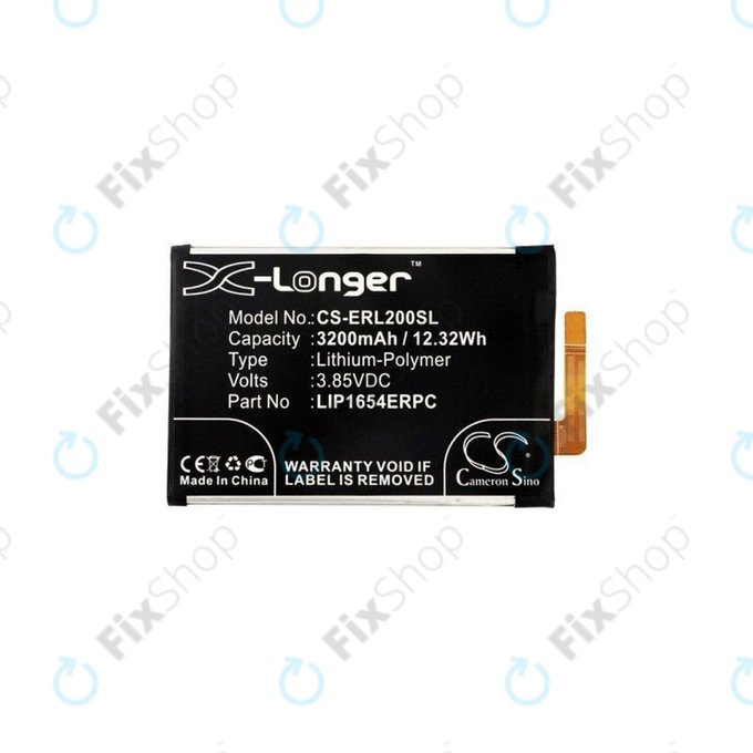 Μπαταρία για Sony Xperia L2, LIP1654ERPC, 3200mAh, HQ
