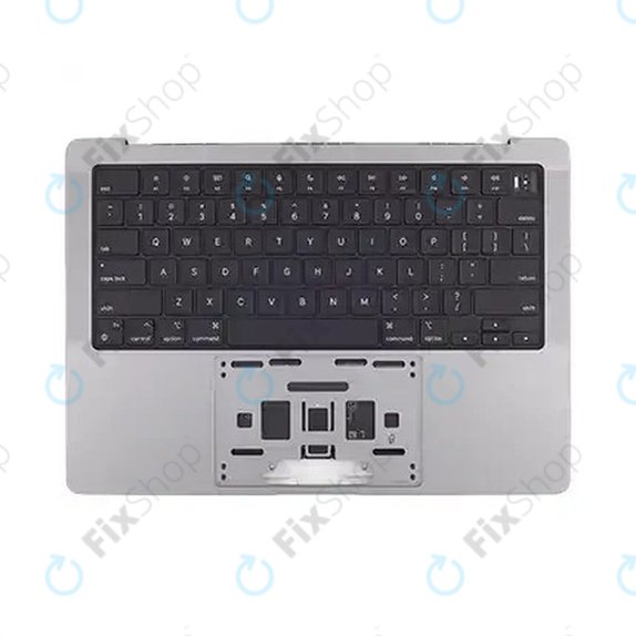 Άνω πλαίσιο πληκτρολογίου για MacBook Pro 14", A2918 (2023), με πληκτρολόγιο US και μπαταρία, Space Gray, 661-35708, Genuine Apple