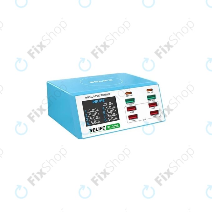 Ψηφιακός Σταθμός Φόρτισης Relife RL-309A