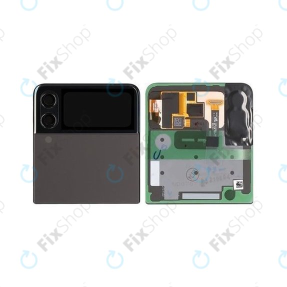 Συγκρότημα οθόνης για Samsung Z Flip 3, F711B, GH97-26773A, Phantom Black, External, Service Pack