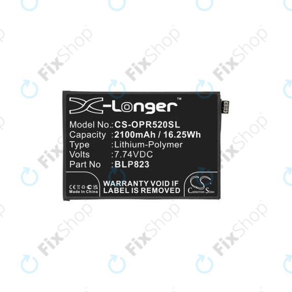 Μπαταρία για Oppo Reno 5 Pro, BLP823, 2100mAh, HQ