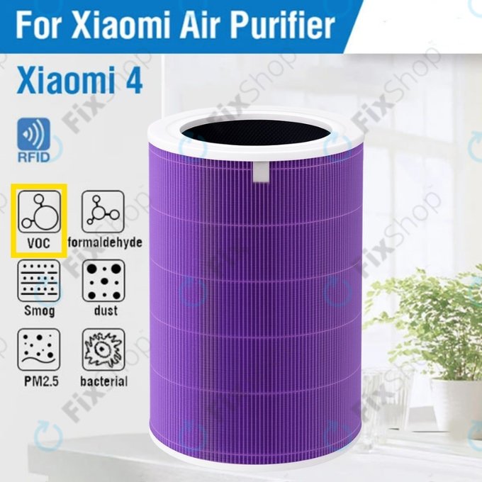 HEPA φίλτρο (Αντι-οσμών) (Μωβ) για Xiaomi Mi Mijia Air Purifier 4