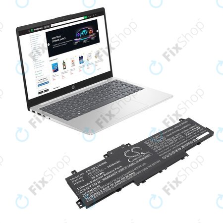 Μπαταρία για HP 14, 15, 3450mAh, Li-Pol, 11.25V, AE03XL, HQ