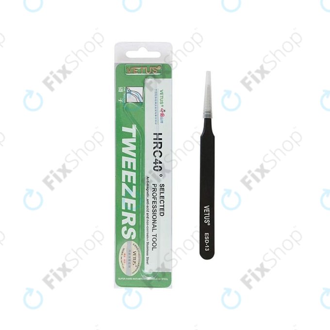 Μεταλλική Αντιστατική Λαβίδα με Επίπεδη Μύτη (115mm) για Vetus ESD-13