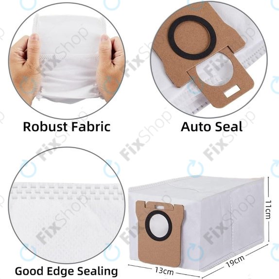 Σακούλα σκόνης, 2 τεμ. για Xiaomi Robot Vacuum X20 Max, X20 Pro