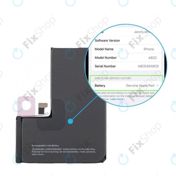 Battery για iPhone 14 Pro | 661-30382 | 3200mAh | Genuine Apple