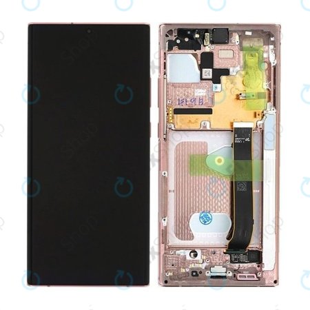 Συγκρότημα οθόνης για Samsung Note 20 Ultra, N986B, GH82-23596D, GH82-23511D, GH82-23621D, GH82-23622D, GH82-23597D, GH82-31459D, Mystic Bronze, Service Pack