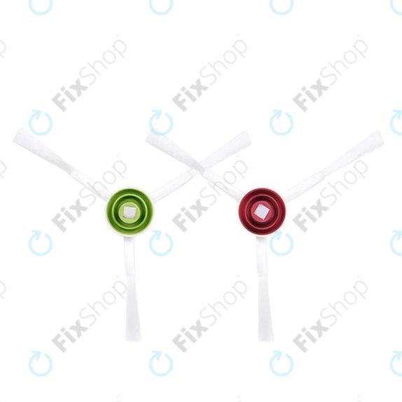 Πλαϊνή Βούρτσα (2τμχ) για Ecovacs Deebot N-series | T-series | Ozmo-series | X-series | Λευκό | White