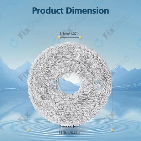 Πανί Σφουγγαρίστρας για Xiaomi Dreame X40 Ultra | L40 Ultra | L10s Ultra | Pro Gen2 | Mova E30 Ultra