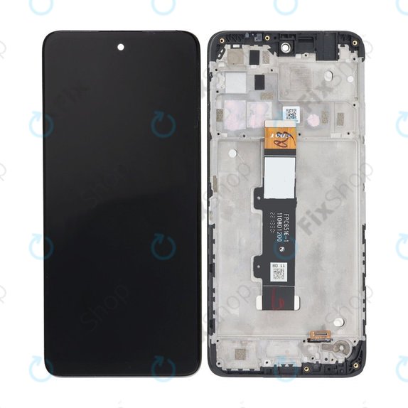 Συγκρότημα οθόνης για Motorola Moto E32s, Slate Grey, Aftermarket
