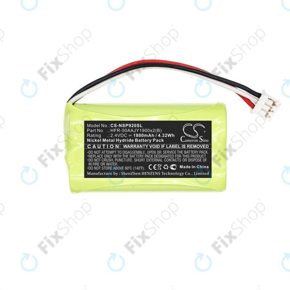 Μπαταρία για Nvidia P2920, Nvidia Shield Game Controller, 1800mAh, Ni-MH, 2.4V, HFR-50AAJY1900x2(B), HQ