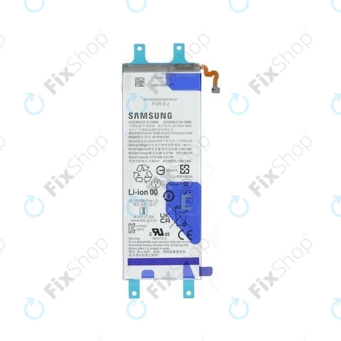 Battery για Samsung Z Fold 7 F966B, EB-BF967ABE, GH82-37549A, 2210mAh (Sub), Genuine Service Pack