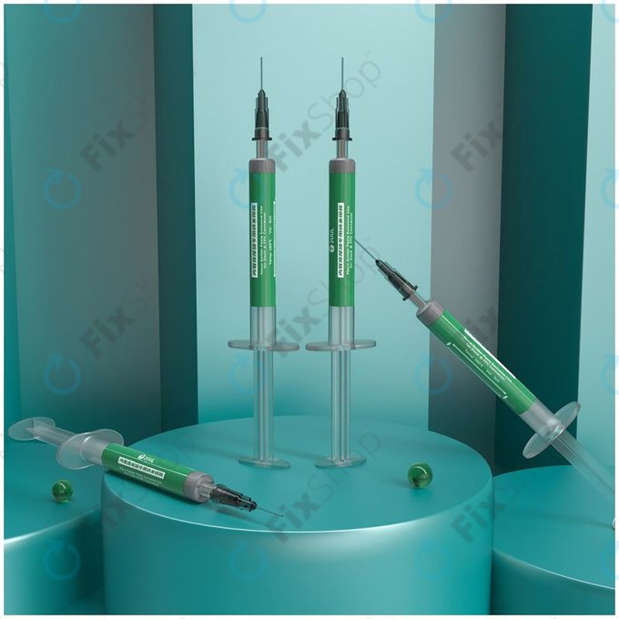 Πάστα Νανο-Κασσιτεροκόλλησης για Συνδέσμους Dock & FPC 183°C για 2UUL