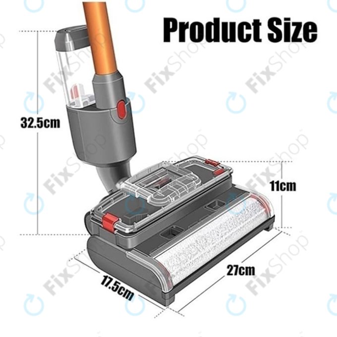 Βούρτσες Υγρού και Στεγνού Καθαρισμού για Dyson V-series
