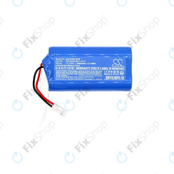 Μπαταρία για Concept VR3110, VR3115, VR3000, 2600mAh, Li-Ion, 14.4V, INR18650 MH1-4S1P, HQ