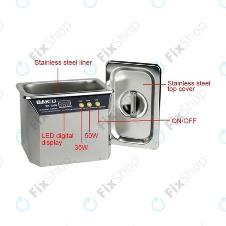 Υπερήχων Καθαριστής - 0.5L για Baku BK-3550