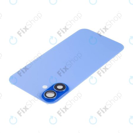Πίσω Κάλυμμα Γυαλί + Φακός Κάμερας + Μεταλλική Πλάκα + Μαγνήτες Magsafe για iPhone 16 | Ultramarine