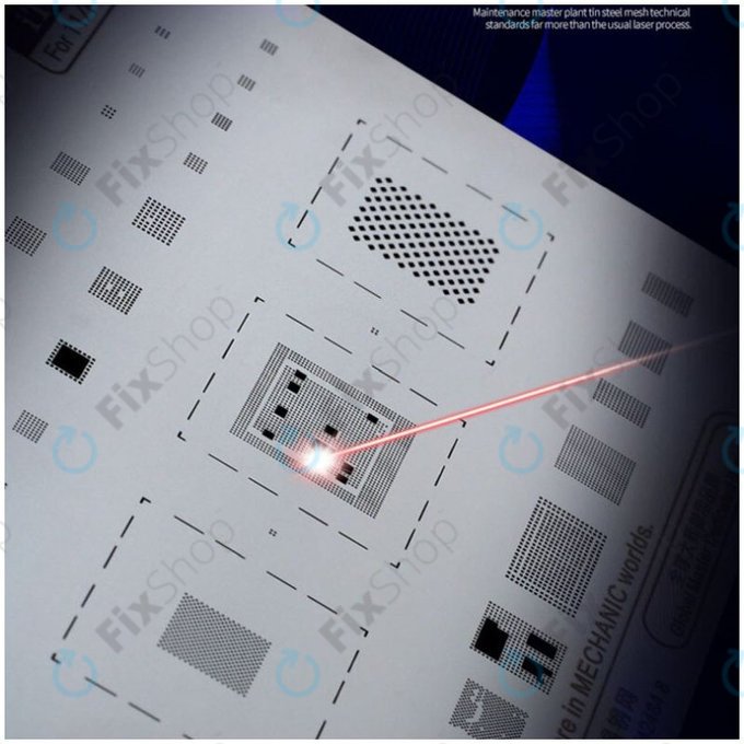 Μεταλλικό Πρότυπο Πλακέτας Μητρικής Mechanic iTin 22 για iPhone 11 Pro | 11 Pro Max