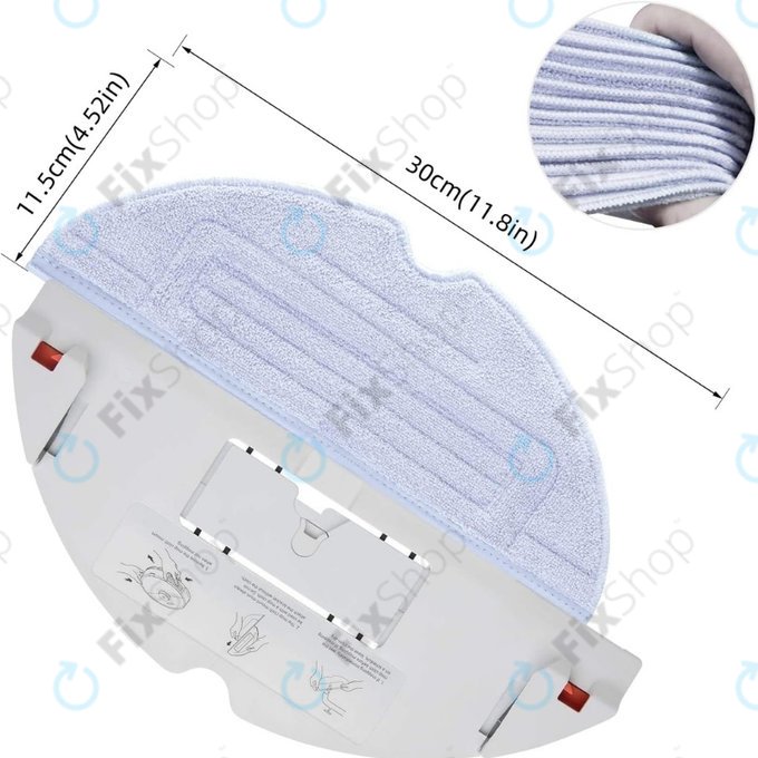 Πανί Σφουγγαρίστρας (Μικροΐνες) για Xiaomi Roborock S7 | S7+ | S7 MaxV | S7 MaxV Ultra | S7 Pro Ultra | S8 | S8+ | T7S Plus