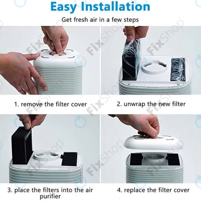 HEPA φίλτρο (Ενεργός άνθρακας) για Levoit LV-H128 | 2pcs