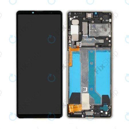 Συγκρότημα οθόνης για Sony Xperia 10 IV, XQCC54, Λευκό, White, Service Pack