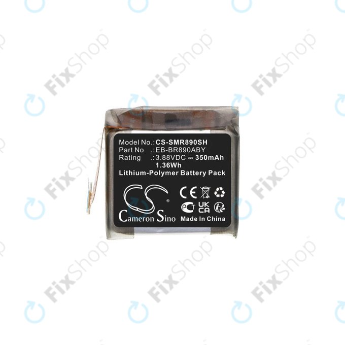 Μπαταρία για Samsung Galaxy Watch4 Classic 46 mm, 350mAh, Li-Pol, 3.88V, EB-BR890ABY, HQ