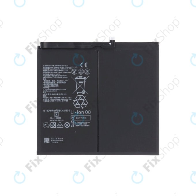 Μπαταρία για Huawei MatePad 10.4, HB28D8C8ECW-12, 7250mAh