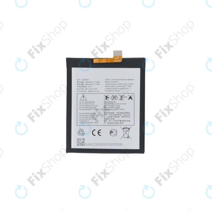 Μπαταρία για Blackberry Key2 LE, TLP029C1, 3000mAh