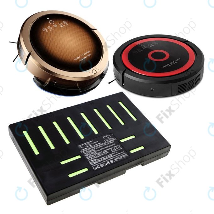 Μπαταρία για Proscenic 902 Nono, Pro Coco, Robojet Air, 2500mAh, Ni-MH, 14.4V, E718074, HQ