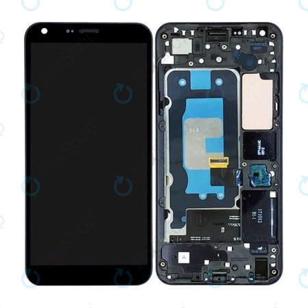 Συγκρότημα οθόνης για LG Q6, M700N, Μαύρο, Black, Aftermarket