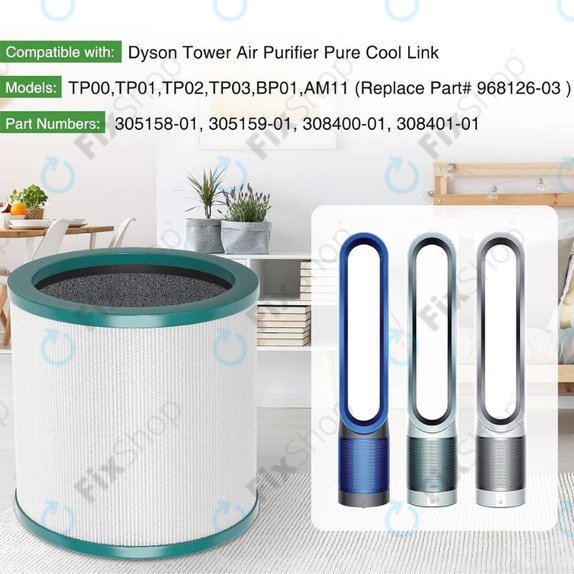 HEPA φίλτρο (Ενεργός άνθρακας) για Dyson Purifier Cool-series | Pure Cool-series