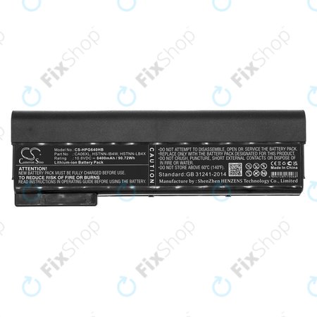 Μπαταρία για HP ProBook 640 G1, 650 G1, 655 G1, 645 G1, 8400mAh, Li-Ion, 10.8V, CA06XL, HQ