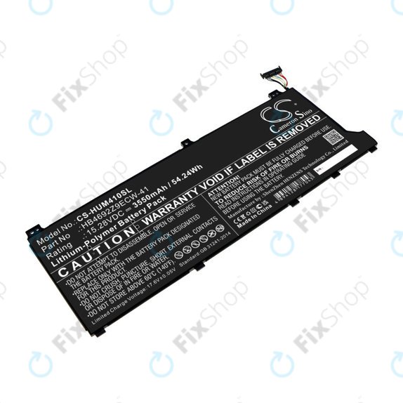 Μπαταρία για Honor MagicBook 14, Huawei MateBook D14, MediaPad D14, MagicBook 14, 3550mAh, Li-Pol, 15.28V, HB4692Z9ECW-41, HQ