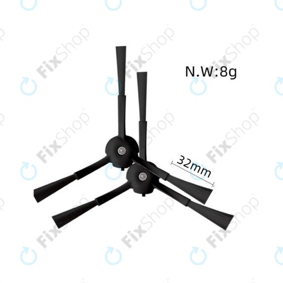 Σετ ανταλλακτικών για Xiaomi Roborock S8, S8+, S8 Pro Ultra (2 ζεύγη κύριων βουρτσών, 4x Φίλτρο, 4x Πλαϊνή Βούρτσα – μαύρη, 4x Πανί Σφουγγαρίστρας, 4x Σακούλα σκόνης)