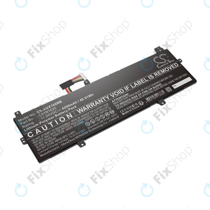 Μπαταρία για Asus BX430, Expertbook B5440fa, P5240ua-1a, 4200mAh, Li-Pol, 11.55V, C31N1620, HQ