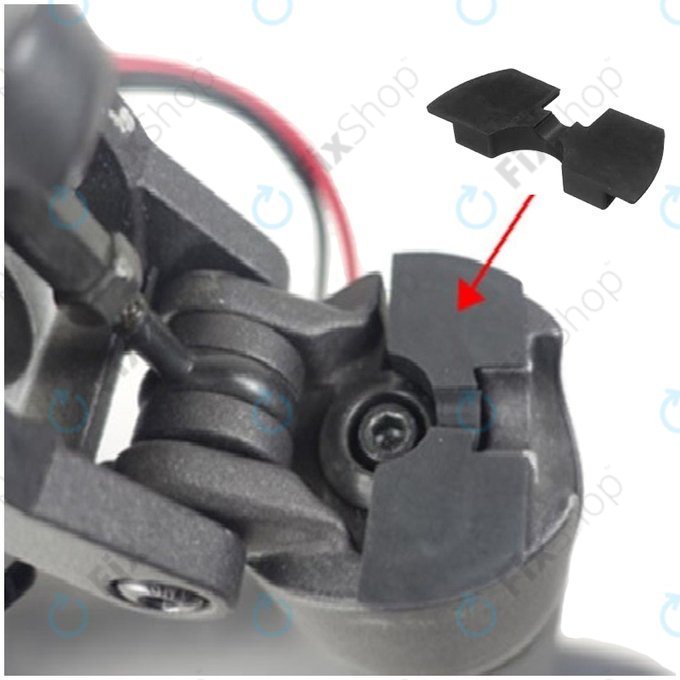 Αποσβεστήρες Δόνησης (3τμχ) για Xiaomi Mi Electric Scooter 1S | 2 M365 | Essential | Pro | Pro 2 | Μαύρο | Black