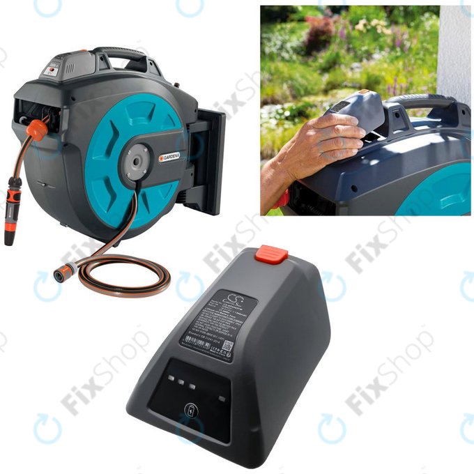 Μπαταρία για Gardena Comfort Wand-Schlauchbox 35, 8025-20, 1500mAh, Li-Ion, 18V, 008A231, HQ