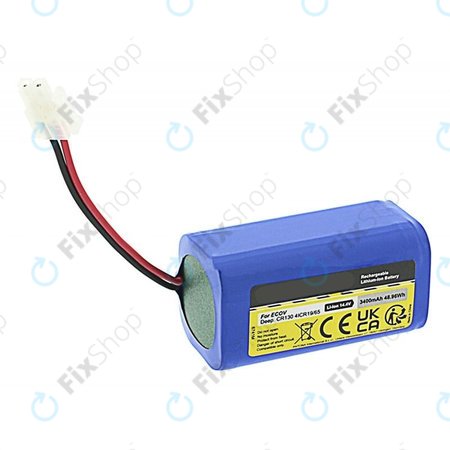 Μπαταρία για Ecovacs Deebot CR-series, 500, 501, 4ICR19/65, 14.8V, 3400mAh