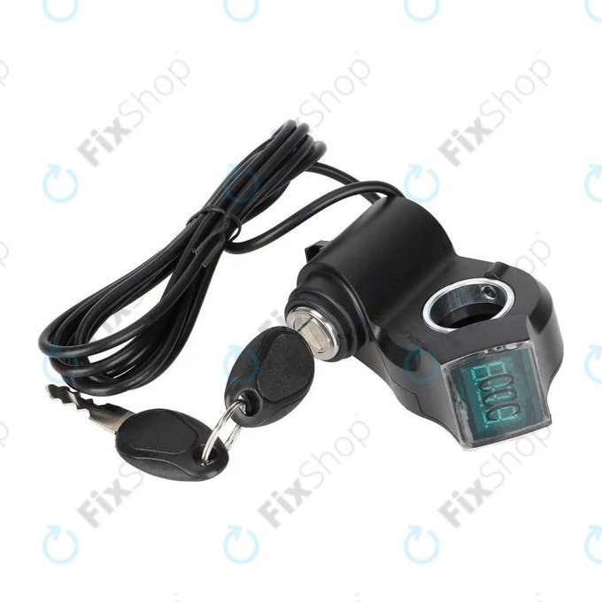 Διακόπτης Ανάφλεξης με Βολτόμετρο για Kugoo Kirin M4 | M4 Pro | Speedual | Zero 8x | 10x | MiniWalker | T10-DDM