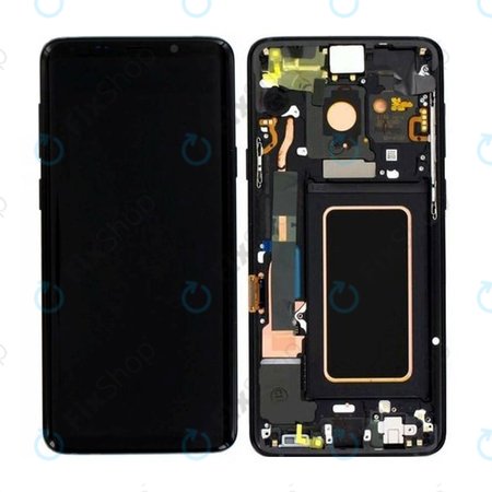 LCD Display Assembly για Samsung S9 Plus | G965F, G965FD | GH97-21691A | GH97-21722A | GH97-21692A | Midnight Black | Service Pack
