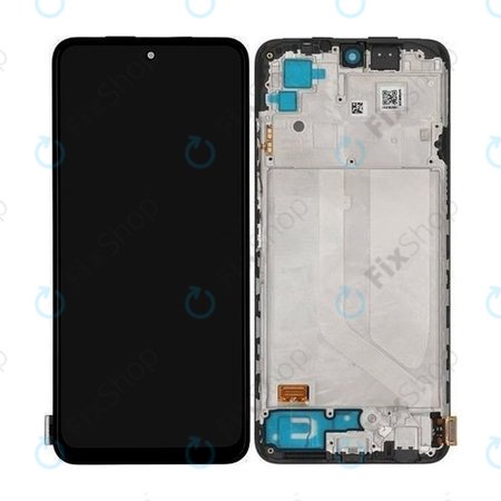 LCD Display Assembly για Xiaomi Redmi Note 10S | Onyx Grey | Service Pack