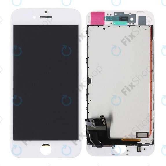 Οθόνη για iPhone 8, SE (2020), SE (2022), White, Αφής με πλαίσιο