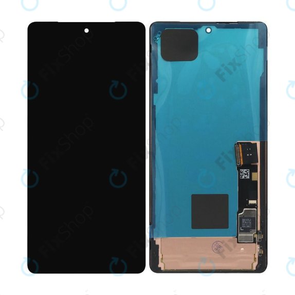 Συγκρότημα οθόνης για Google Pixel 7 Pro, GP4BC, GE2AE, Obsidian
